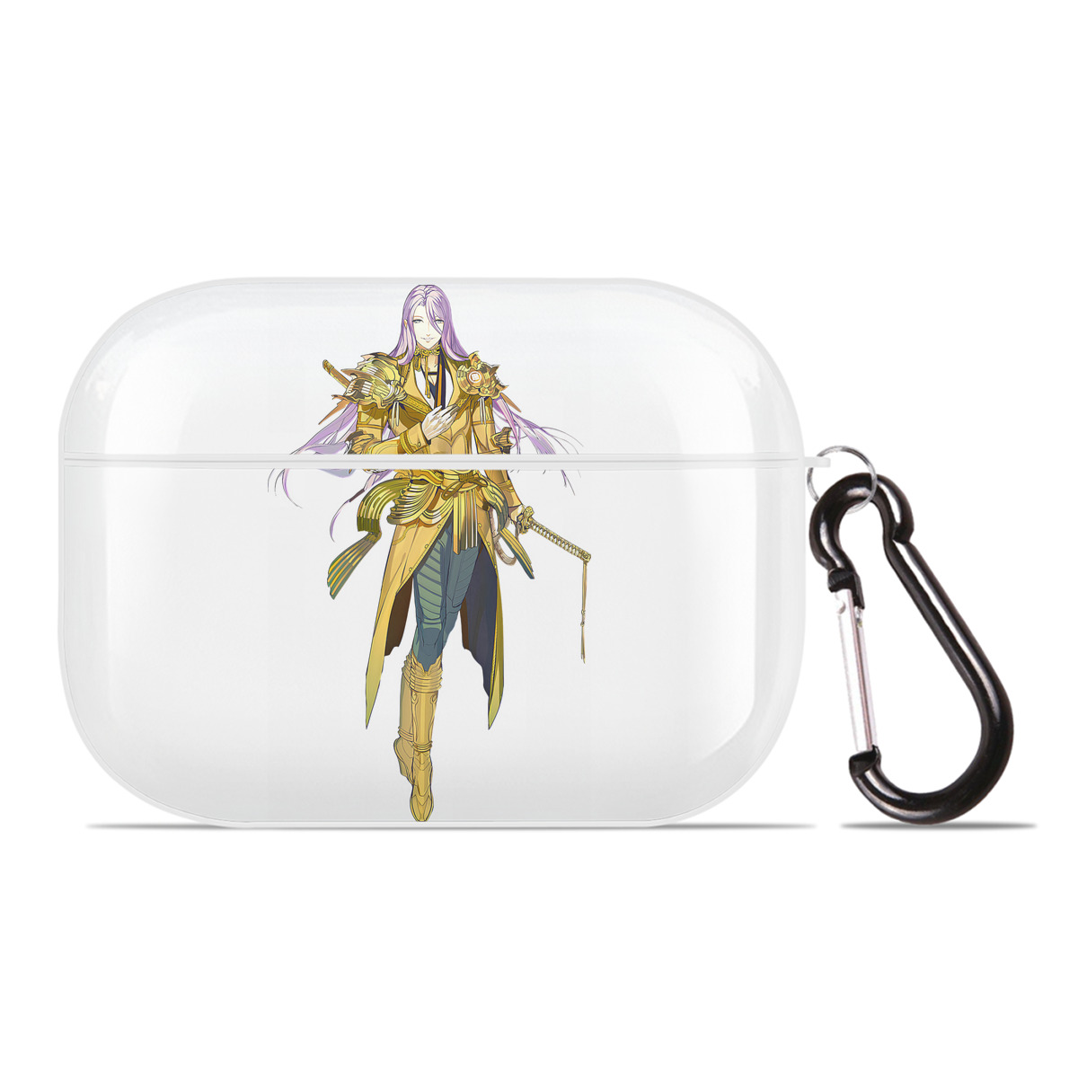 （画像用） 刀剣乱舞 Touken Ranbu 【AirPods Pro用】ハードシェル保護ケース 耐衝撃・防指紋・カラビナ付き商品仕様