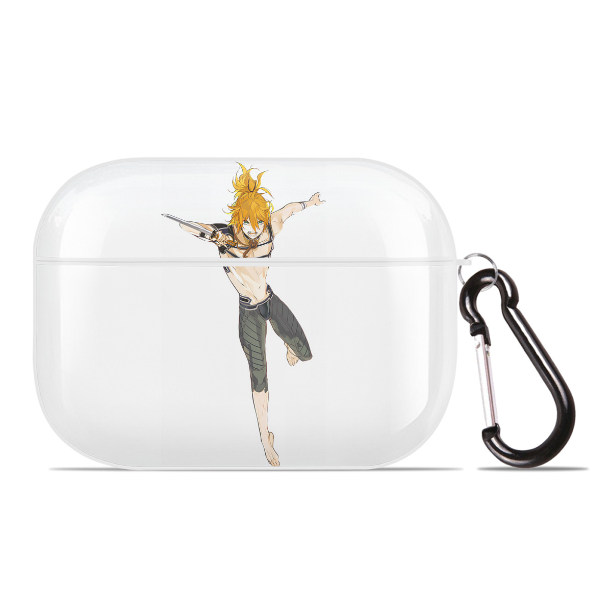 （画像用） 刀剣乱舞 Touken Ranbu 【AirPods Pro用】ハードシェル保護ケース 耐衝撃・防指紋・カラビナ付き商品仕様