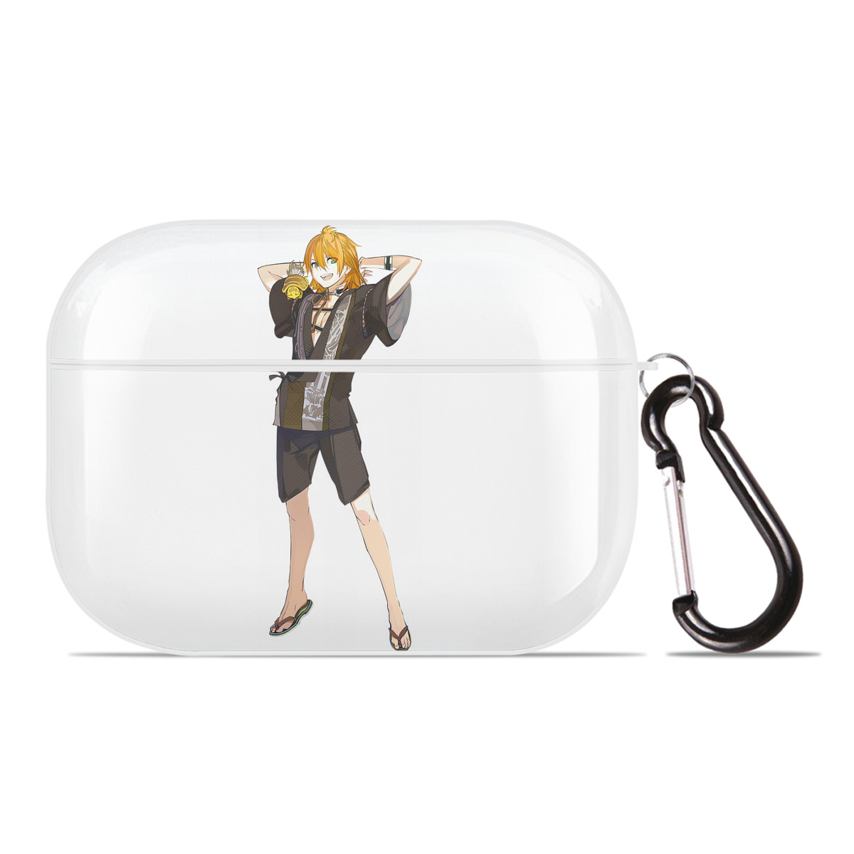 （画像用） 刀剣乱舞 Touken Ranbu 【AirPods Pro用】ハードシェル保護ケース 耐衝撃・防指紋・カラビナ付き商品仕様