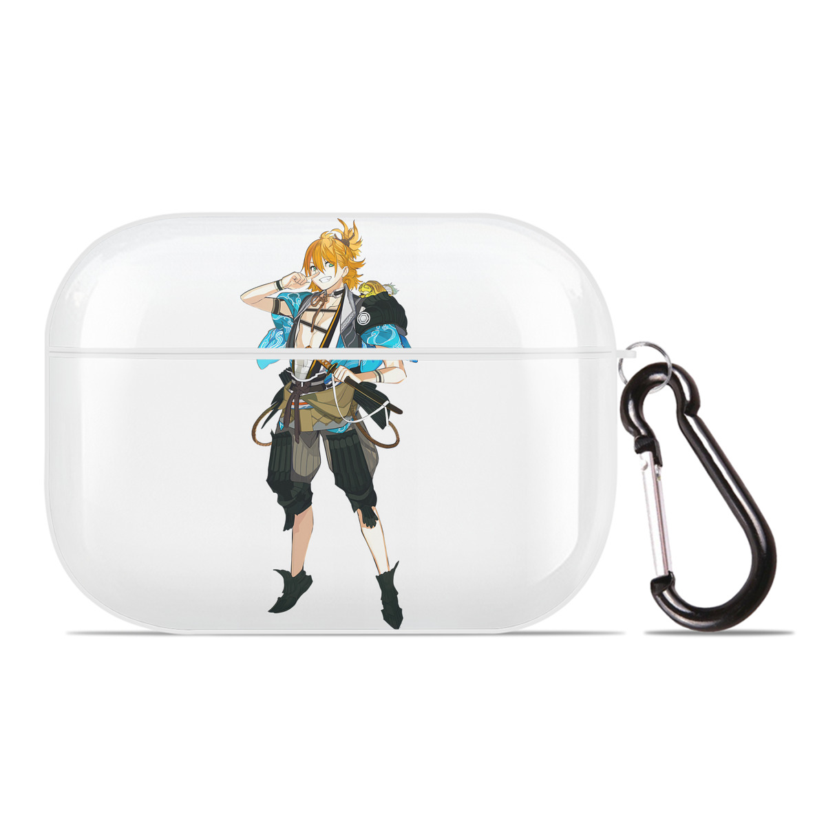 （画像用） 刀剣乱舞 Touken Ranbu 【AirPods Pro用】ハードシェル保護ケース 耐衝撃・防指紋・カラビナ付き商品仕様