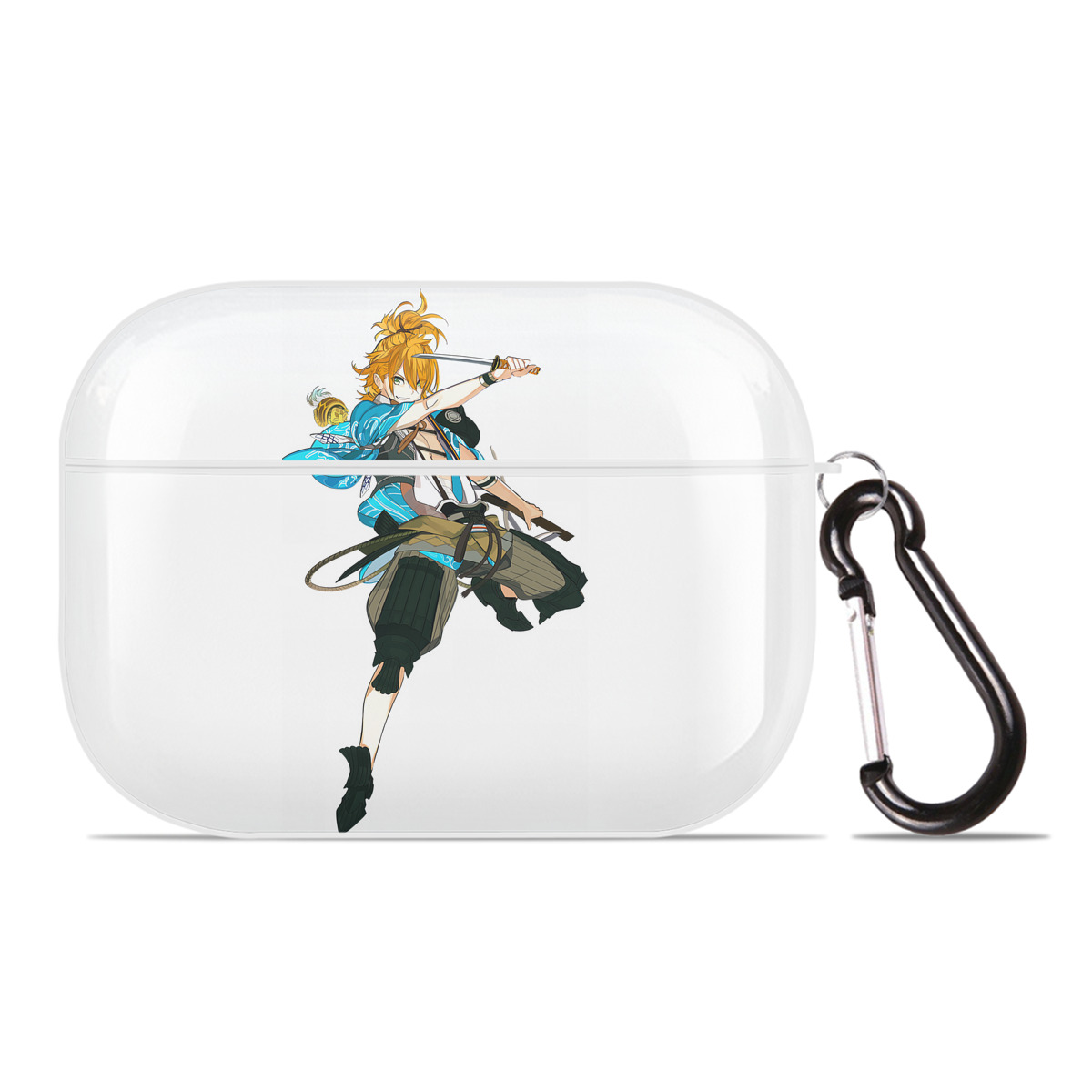 （画像用） 刀剣乱舞 Touken Ranbu 【AirPods Pro用】ハードシェル保護ケース 耐衝撃・防指紋・カラビナ付き商品仕様
