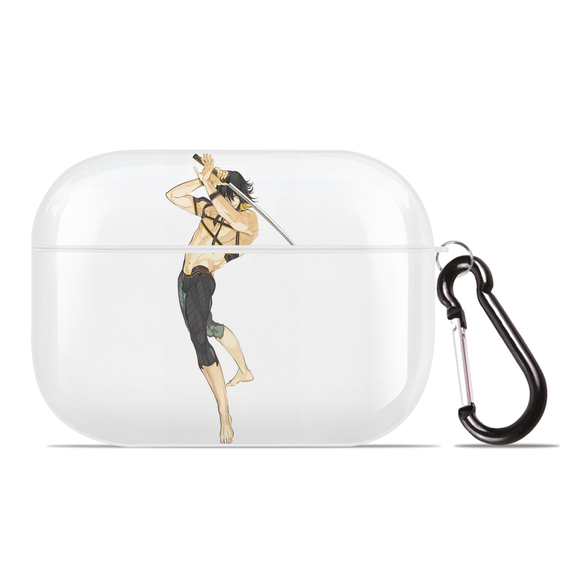 （画像用） 刀剣乱舞 Touken Ranbu 【AirPods Pro用】ハードシェル保護ケース 耐衝撃・防指紋・カラビナ付き商品仕様