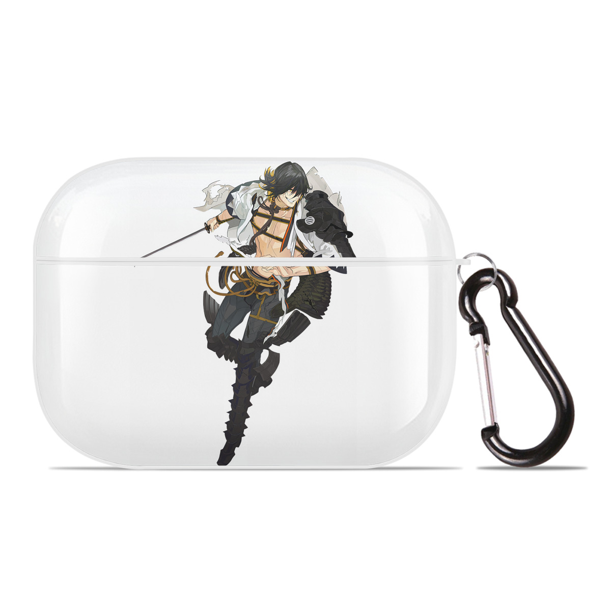 （画像用） 刀剣乱舞 Touken Ranbu 【AirPods Pro用】ハードシェル保護ケース 耐衝撃・防指紋・カラビナ付き商品仕様
