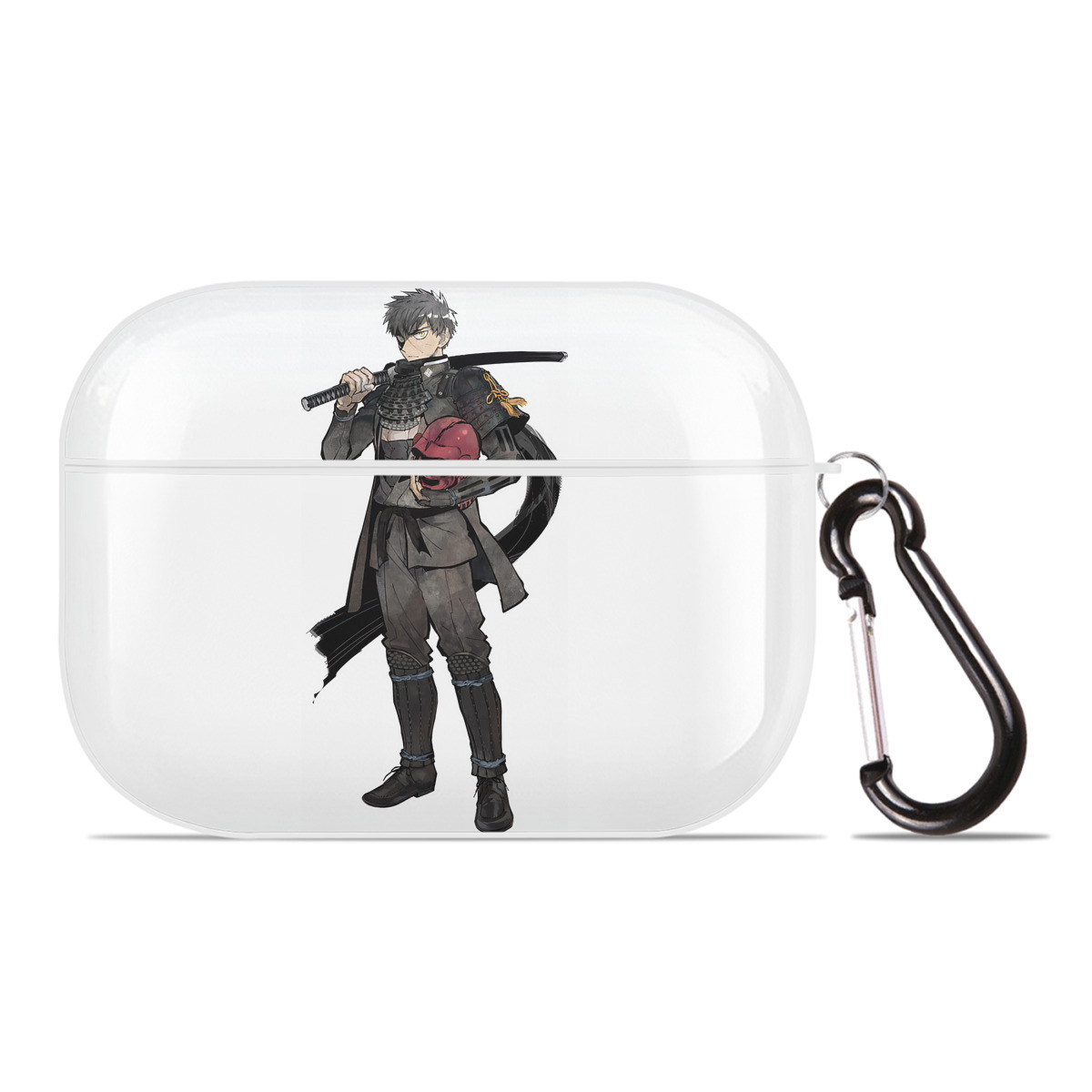 （画像用） 刀剣乱舞 Touken Ranbu 【AirPods Pro用】ハードシェル保護ケース 耐衝撃・防指紋・カラビナ付き商品仕様