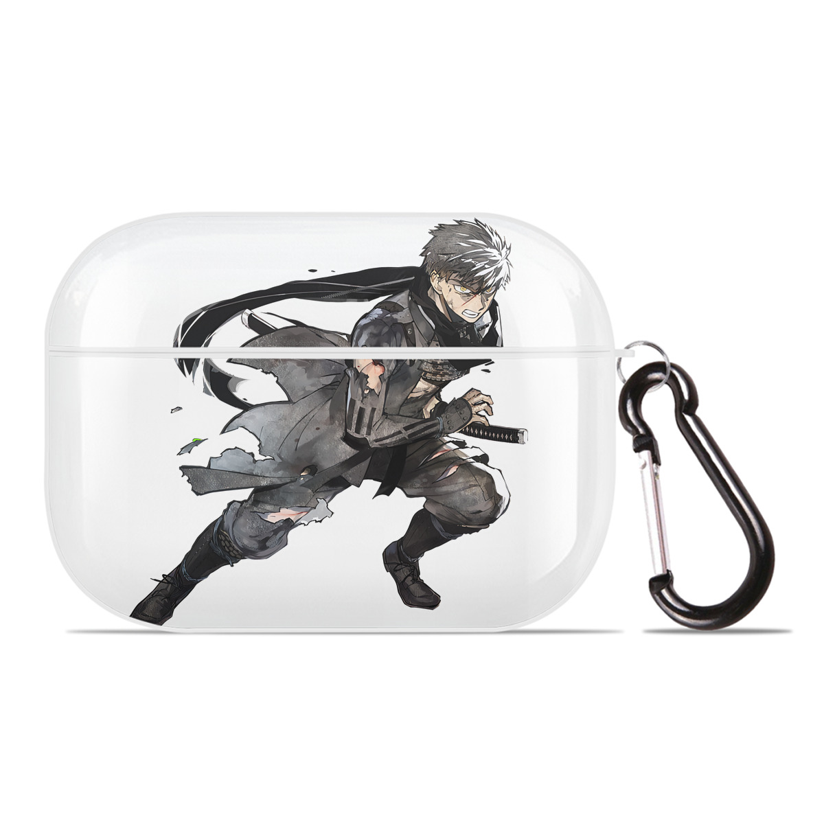 （画像用） 刀剣乱舞 Touken Ranbu 【AirPods Pro用】ハードシェル保護ケース 耐衝撃・防指紋・カラビナ付き商品仕様