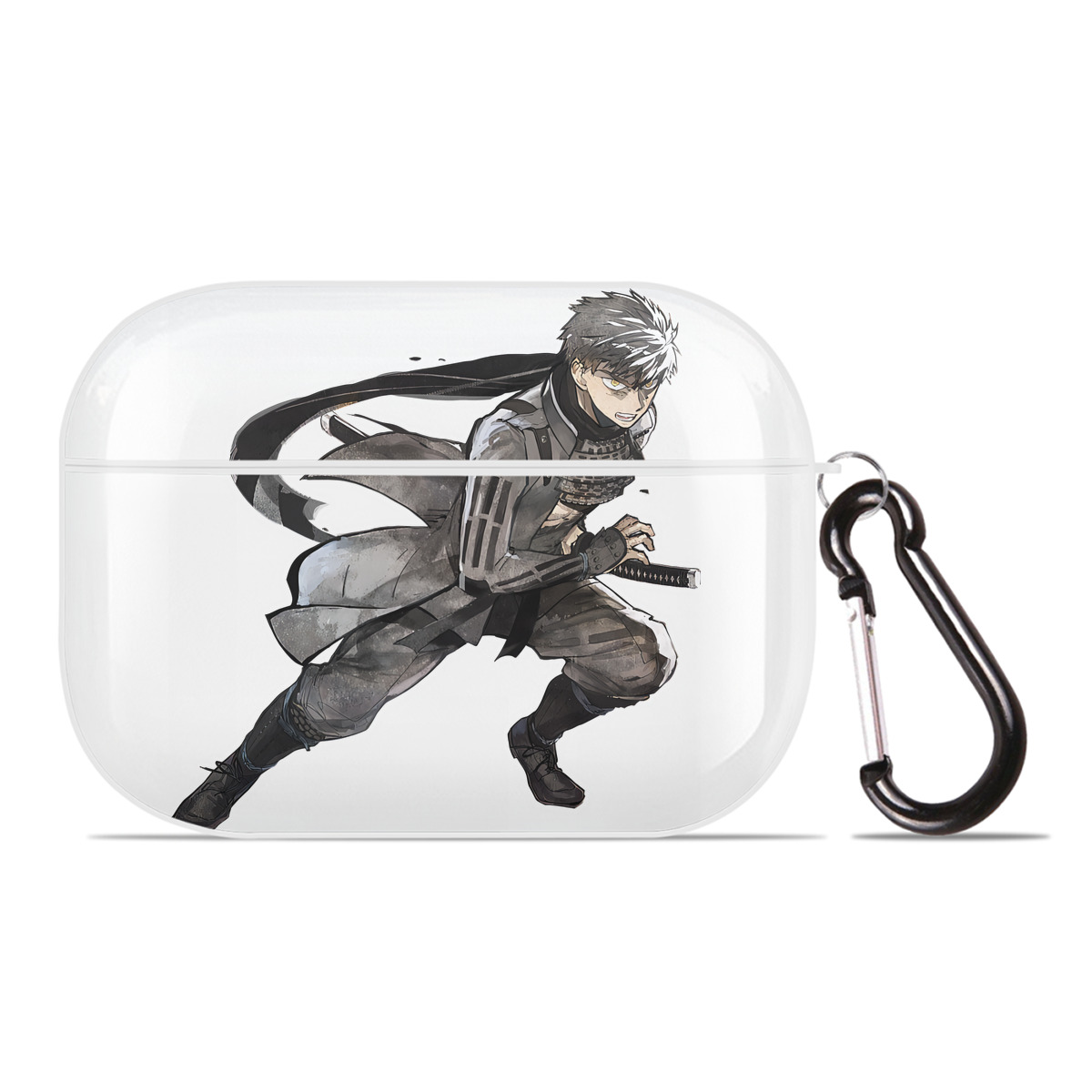（画像用） 刀剣乱舞 Touken Ranbu 【AirPods Pro用】ハードシェル保護ケース 耐衝撃・防指紋・カラビナ付き商品仕様