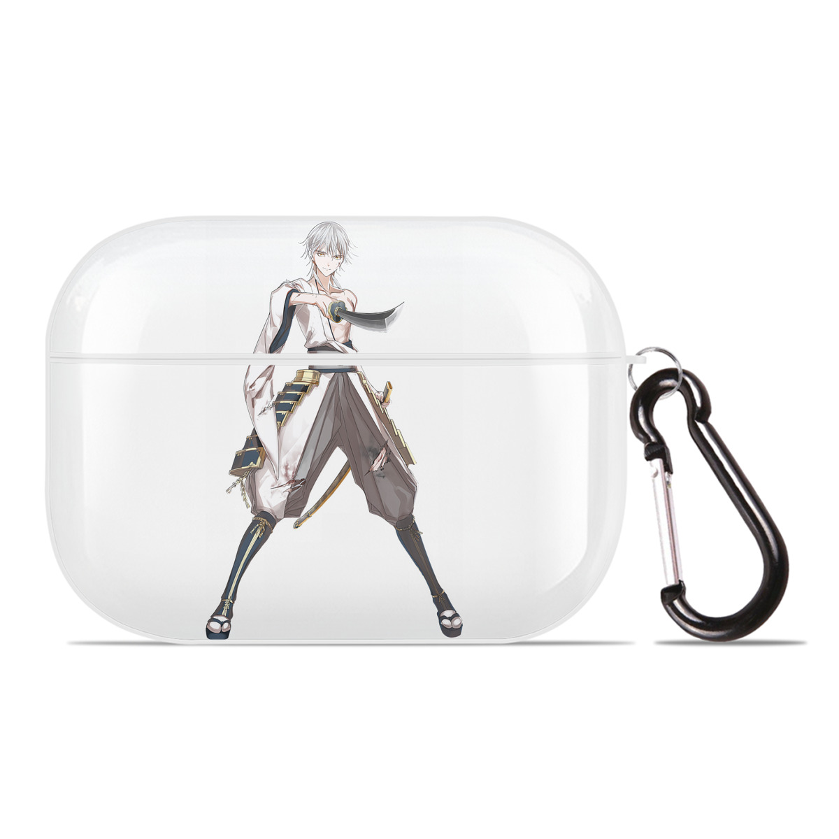 （画像用） 刀剣乱舞 Touken Ranbu 【AirPods Pro用】ハードシェル保護ケース 耐衝撃・防指紋・カラビナ付き商品仕様