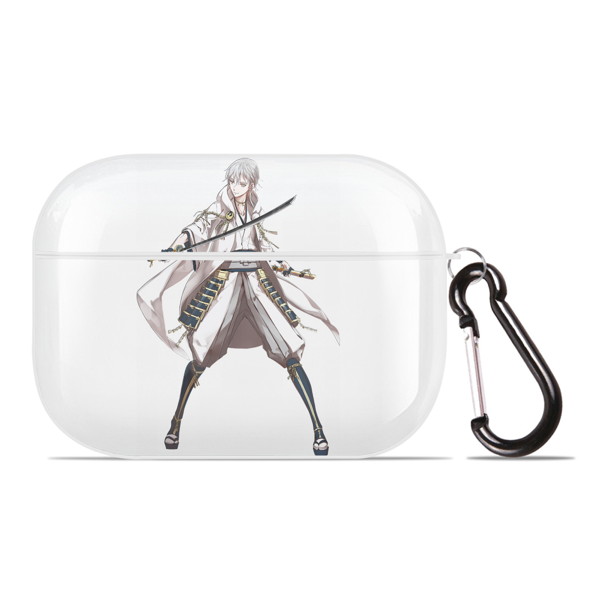 （画像用） 刀剣乱舞 Touken Ranbu 【AirPods Pro用】ハードシェル保護ケース 耐衝撃・防指紋・カラビナ付き商品仕様