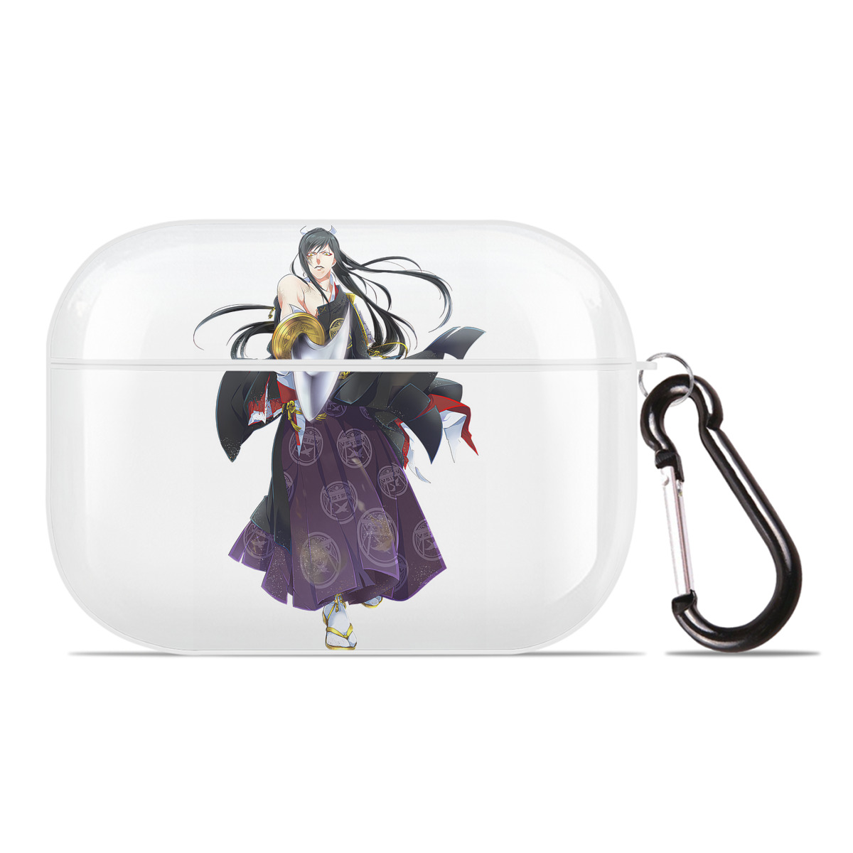 （画像用） 刀剣乱舞 Touken Ranbu 【AirPods Pro用】ハードシェル保護ケース 耐衝撃・防指紋・カラビナ付き商品仕様