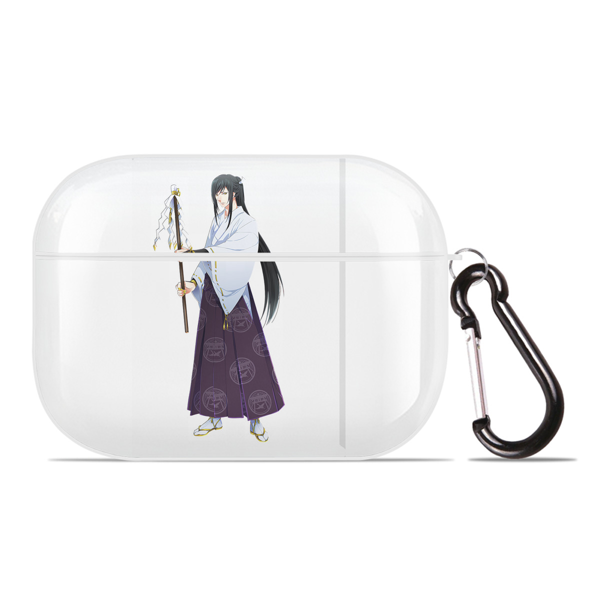 （画像用） 刀剣乱舞 Touken Ranbu 【AirPods Pro用】ハードシェル保護ケース 耐衝撃・防指紋・カラビナ付き商品仕様