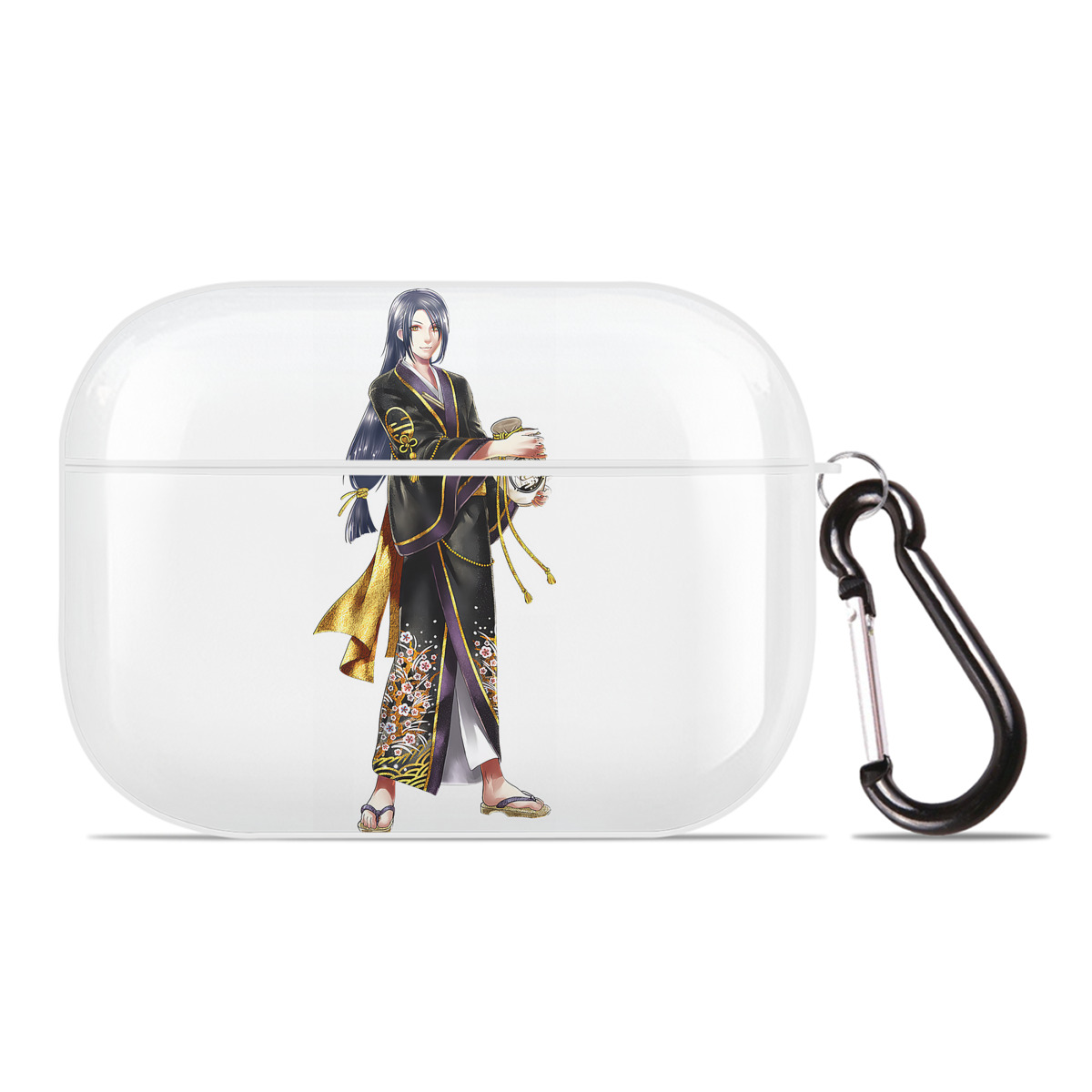 （画像用） 刀剣乱舞 Touken Ranbu 【AirPods Pro用】ハードシェル保護ケース 耐衝撃・防指紋・カラビナ付き商品仕様