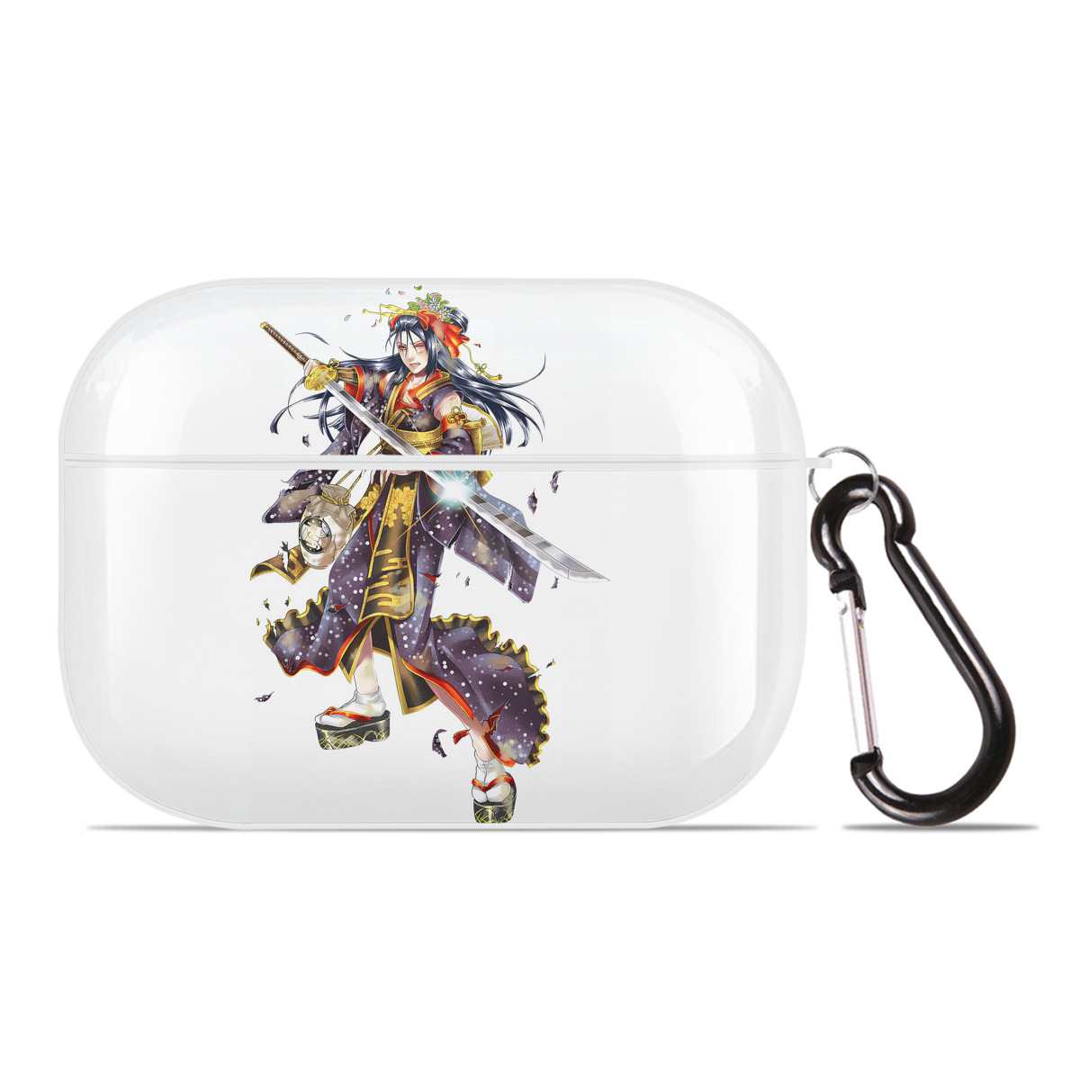 （画像用） 刀剣乱舞 Touken Ranbu 【AirPods Pro用】ハードシェル保護ケース 耐衝撃・防指紋・カラビナ付き商品仕様