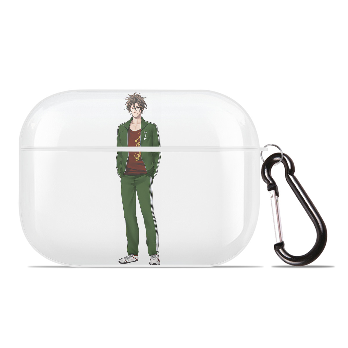 （画像用） 刀剣乱舞 Touken Ranbu 【AirPods Pro用】ハードシェル保護ケース 耐衝撃・防指紋・カラビナ付き商品仕様