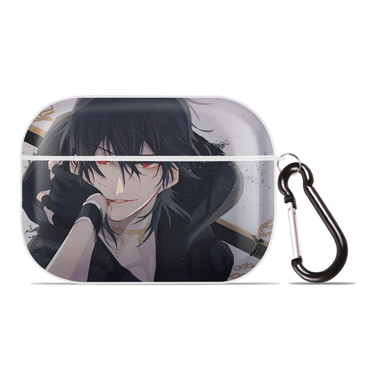 （画像用） 刀剣乱舞 Touken Ranbu 【AirPods Pro用】ハードシェル保護ケース 耐衝撃・防指紋・カラビナ付き商品仕様