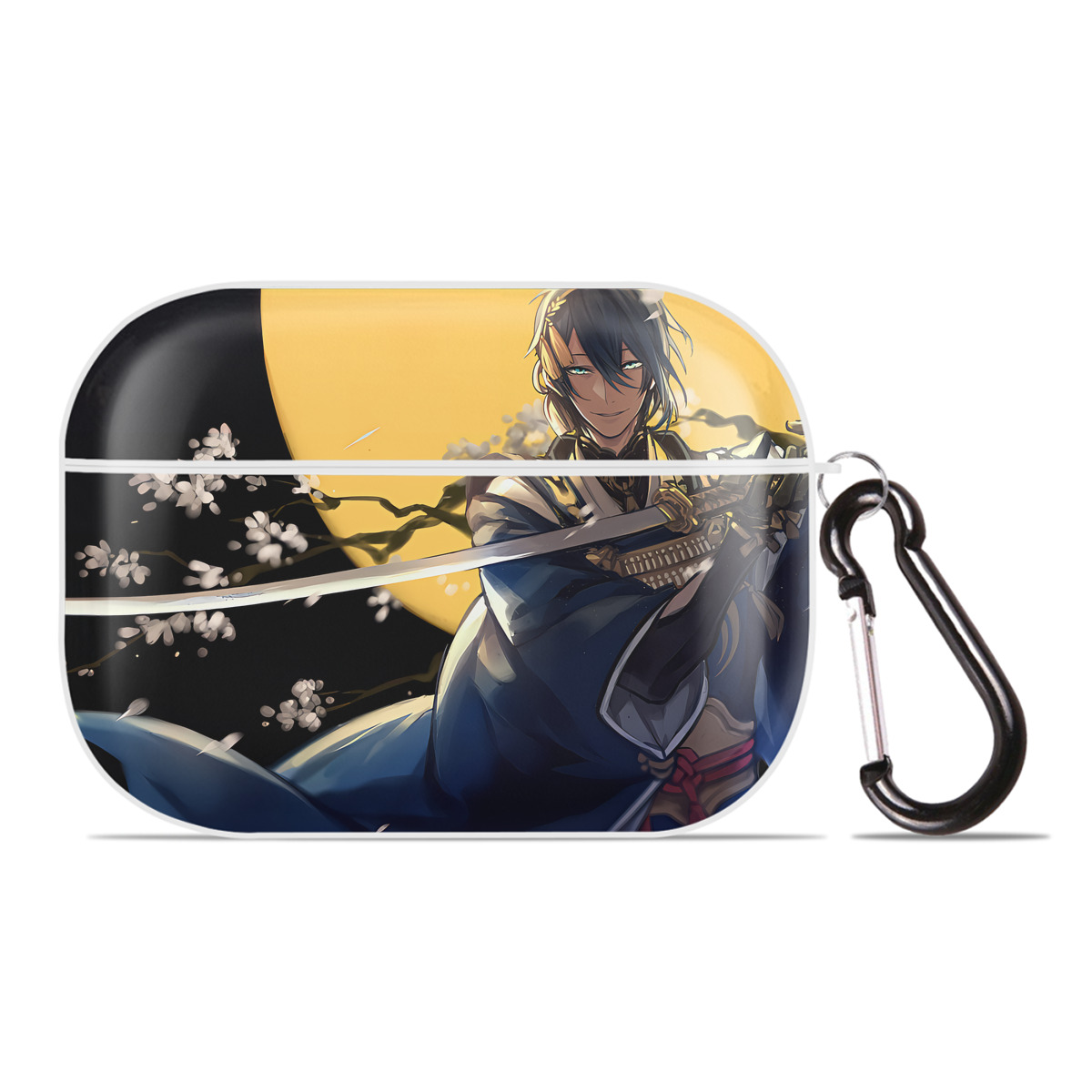 （画像用） 刀剣乱舞 Touken Ranbu 【AirPods Pro用】ハードシェル保護ケース 耐衝撃・防指紋・カラビナ付き商品仕様