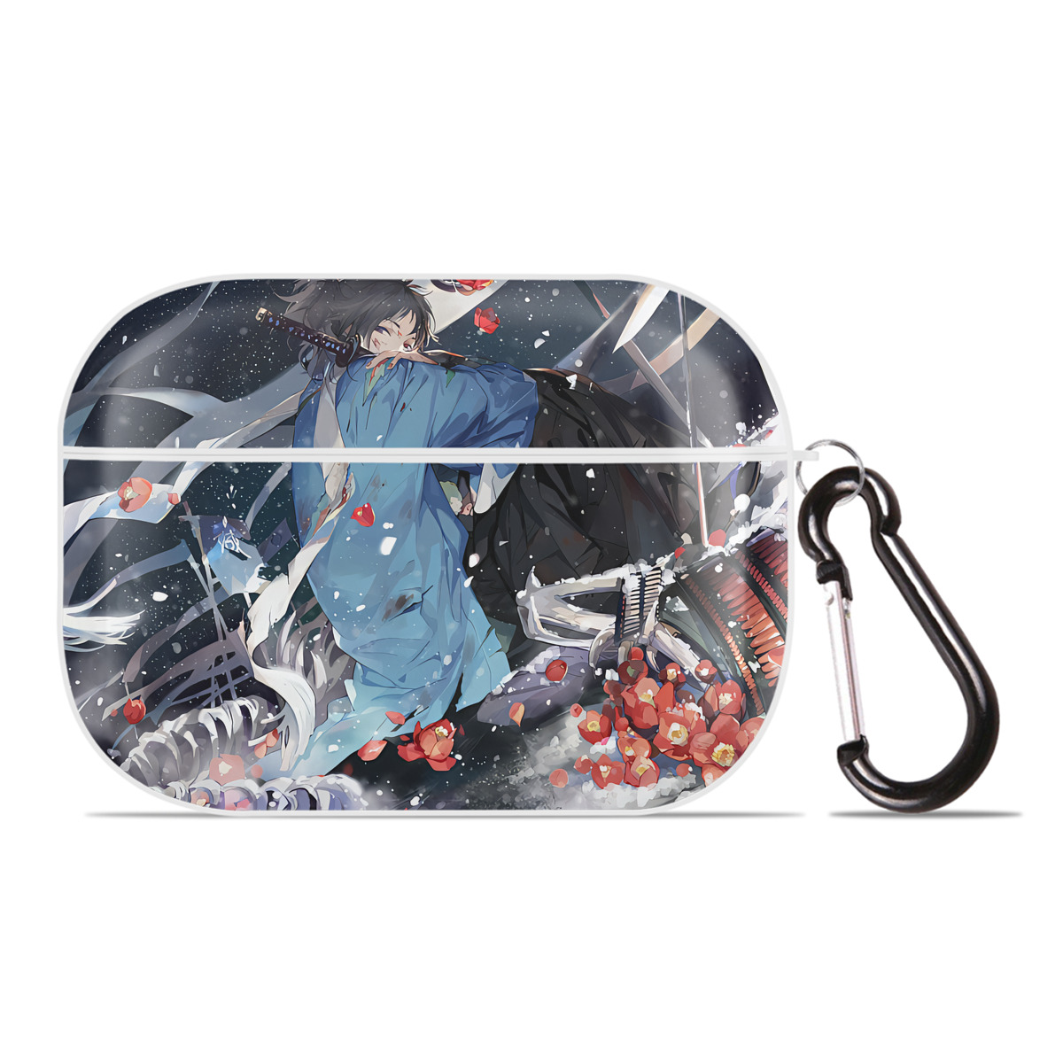 （画像用） 刀剣乱舞 Touken Ranbu 【AirPods Pro用】ハードシェル保護ケース 耐衝撃・防指紋・カラビナ付き商品仕様