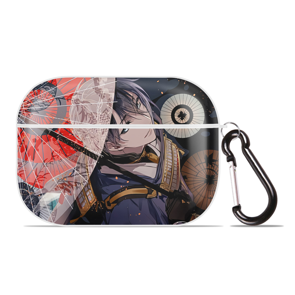 （画像用） 刀剣乱舞 Touken Ranbu 【AirPods Pro用】ハードシェル保護ケース 耐衝撃・防指紋・カラビナ付き商品仕様