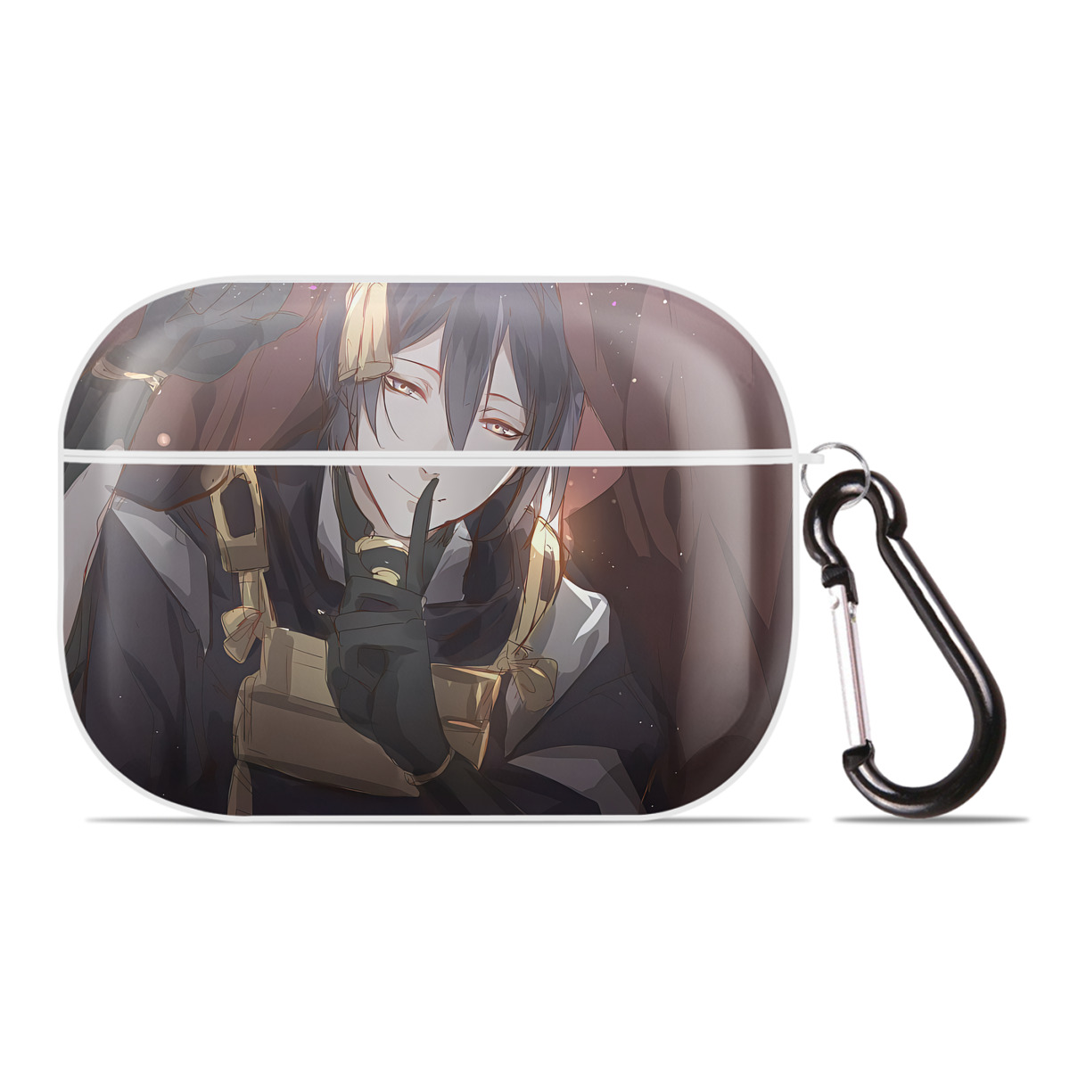（画像用） 刀剣乱舞 Touken Ranbu 【AirPods Pro用】ハードシェル保護ケース 耐衝撃・防指紋・カラビナ付き商品仕様