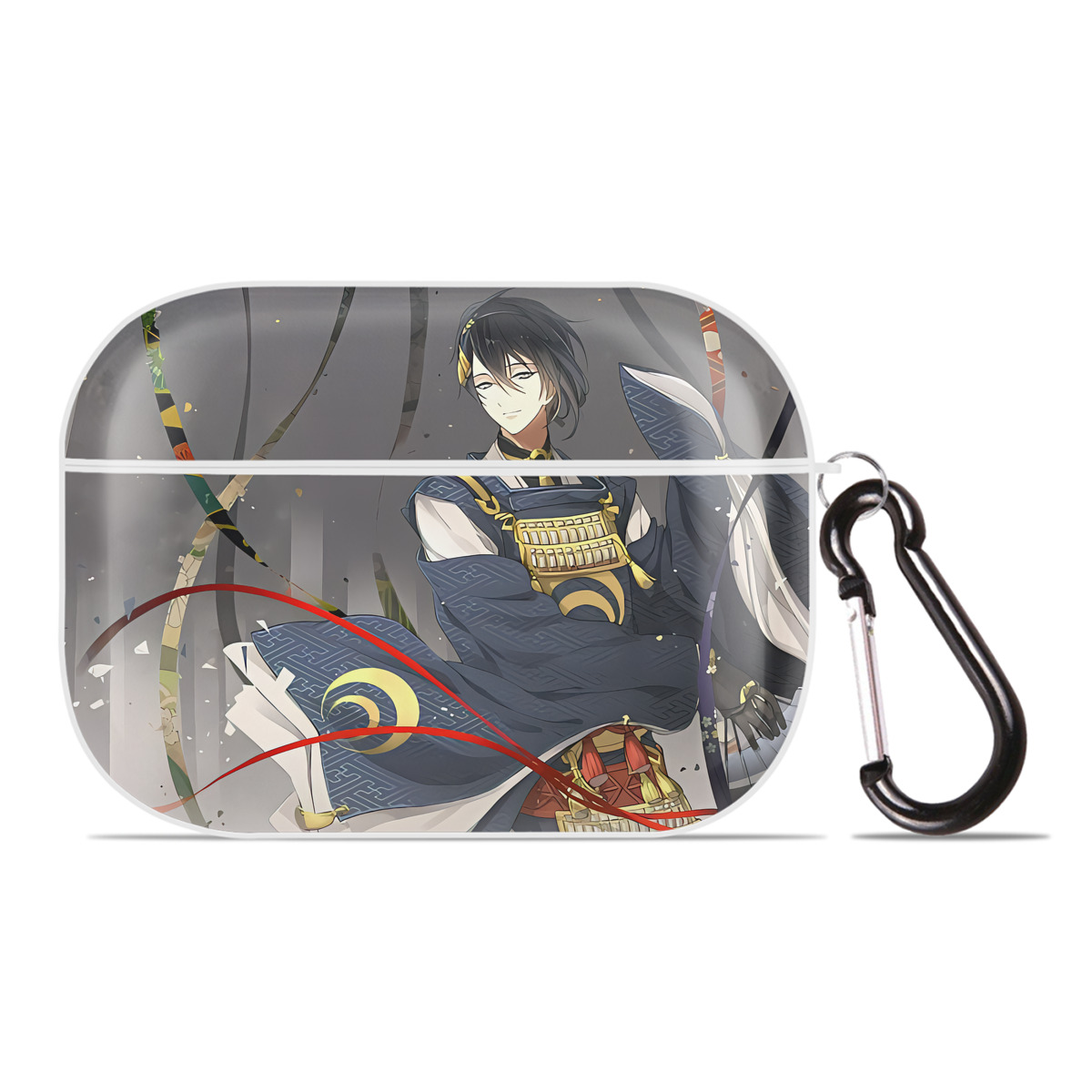 （画像用） 刀剣乱舞 Touken Ranbu 【AirPods Pro用】ハードシェル保護ケース 耐衝撃・防指紋・カラビナ付き商品仕様