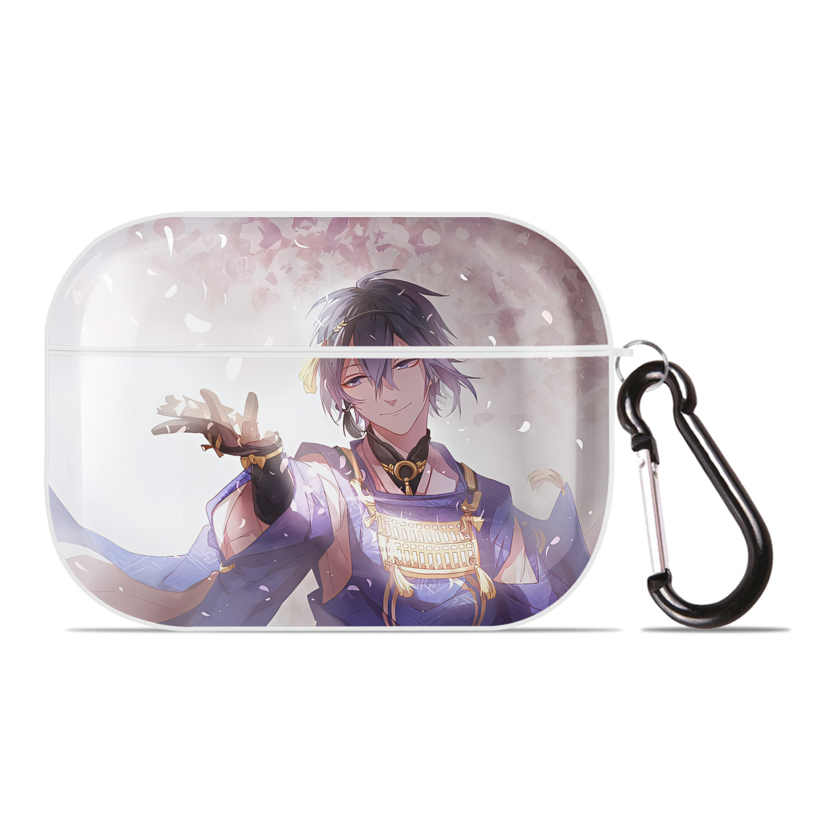 （画像用） 刀剣乱舞 Touken Ranbu 【AirPods Pro用】ハードシェル保護ケース 耐衝撃・防指紋・カラビナ付き商品仕様