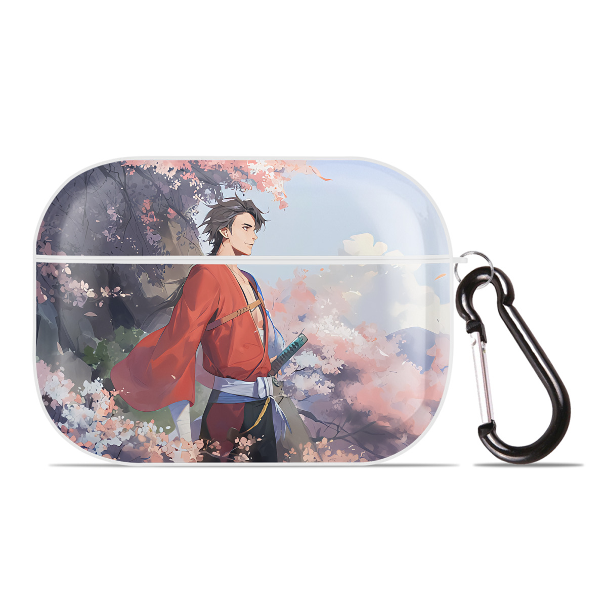 （画像用） 刀剣乱舞 Touken Ranbu 【AirPods Pro用】ハードシェル保護ケース 耐衝撃・防指紋・カラビナ付き商品仕様