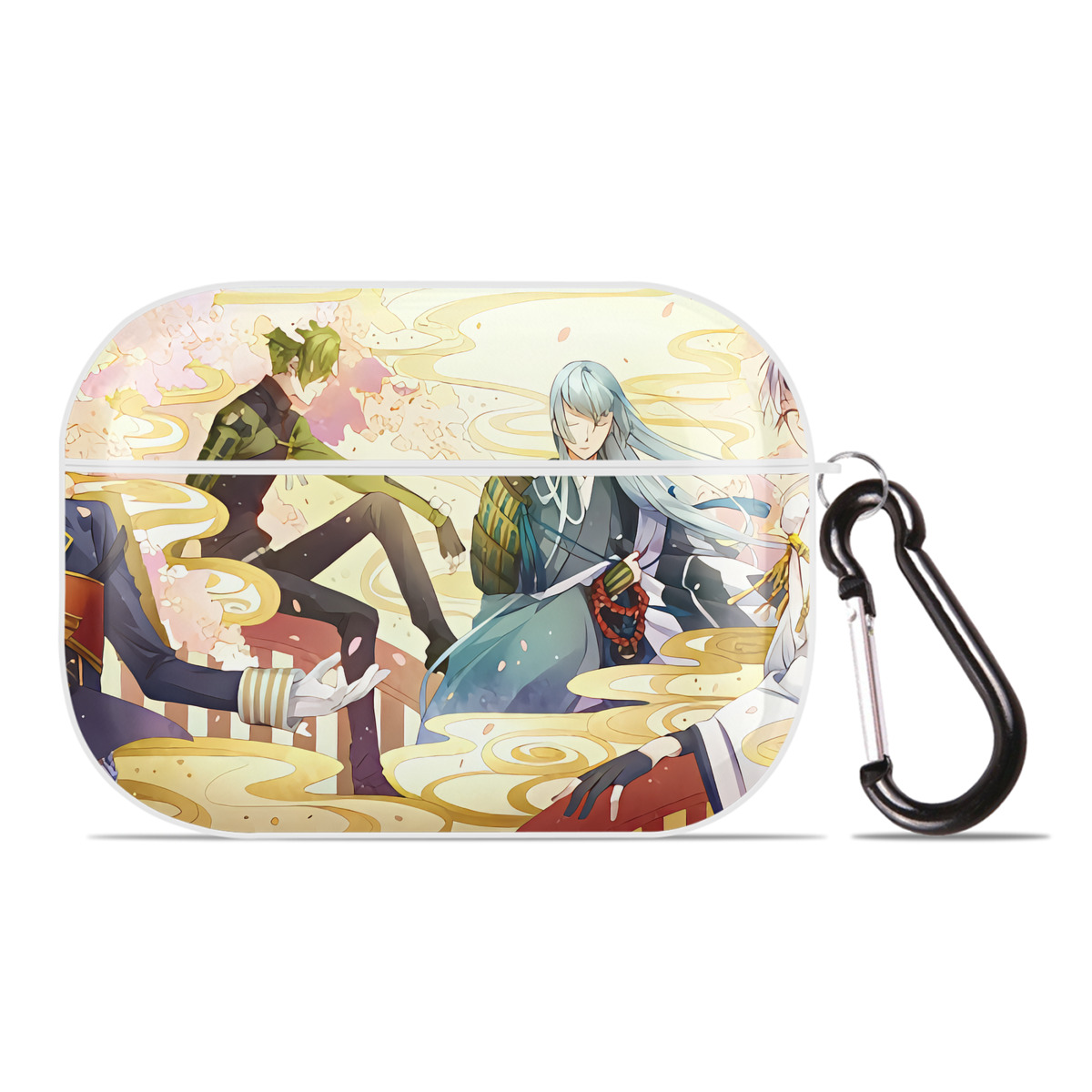 （画像用） 刀剣乱舞 Touken Ranbu 【AirPods Pro用】ハードシェル保護ケース 耐衝撃・防指紋・カラビナ付き商品仕様