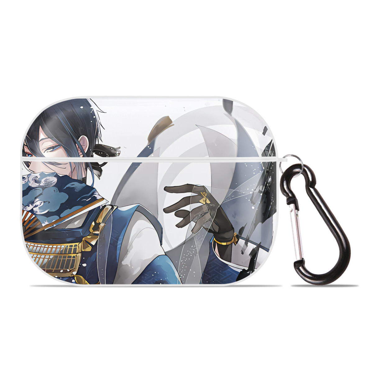 （画像用） 刀剣乱舞 Touken Ranbu 【AirPods Pro用】ハードシェル保護ケース 耐衝撃・防指紋・カラビナ付き商品仕様