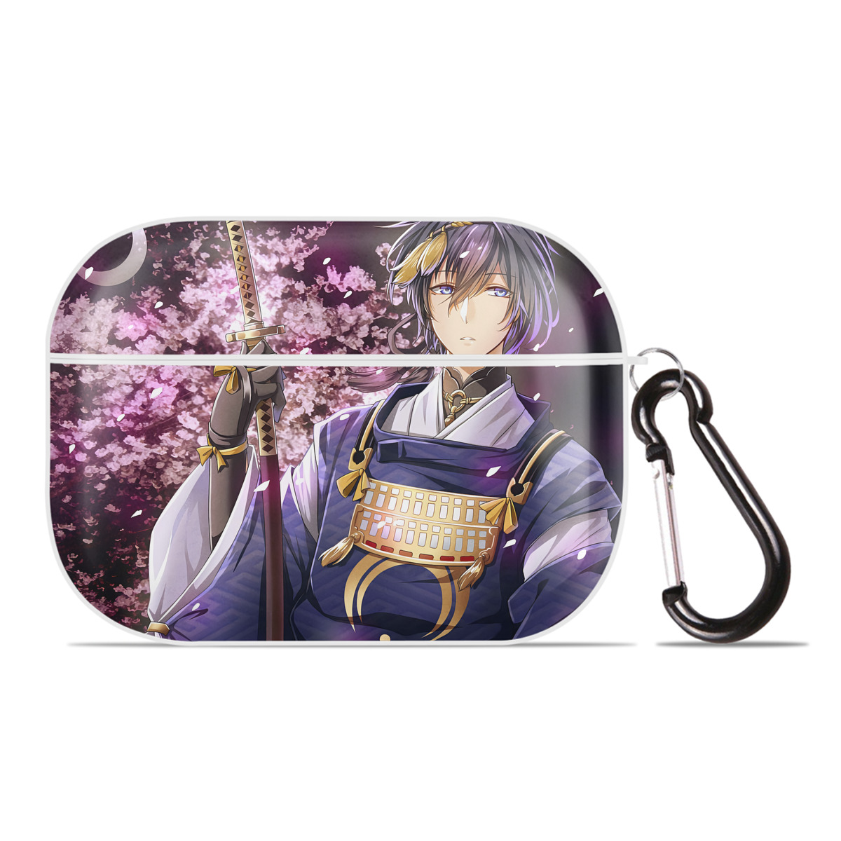 （画像用） 刀剣乱舞 Touken Ranbu 【AirPods Pro用】ハードシェル保護ケース 耐衝撃・防指紋・カラビナ付き商品仕様