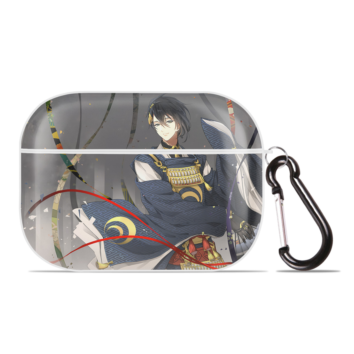 （画像用） 刀剣乱舞 Touken Ranbu 【AirPods Pro用】ハードシェル保護ケース 耐衝撃・防指紋・カラビナ付き商品仕様