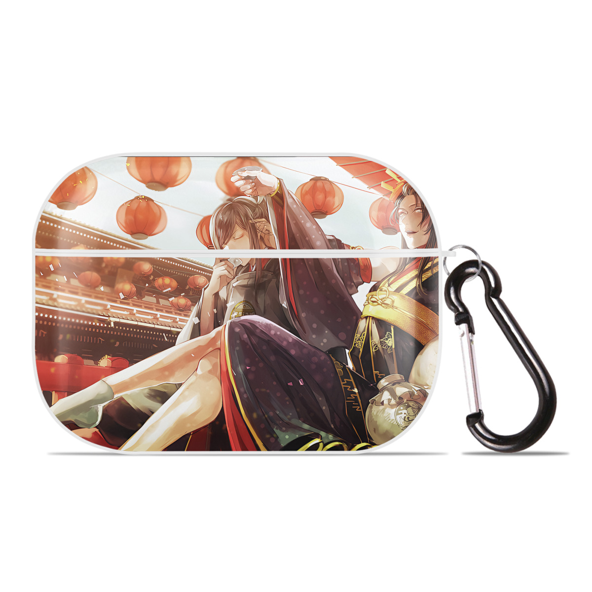 （画像用） 刀剣乱舞 Touken Ranbu 【AirPods Pro用】ハードシェル保護ケース 耐衝撃・防指紋・カラビナ付き商品仕様