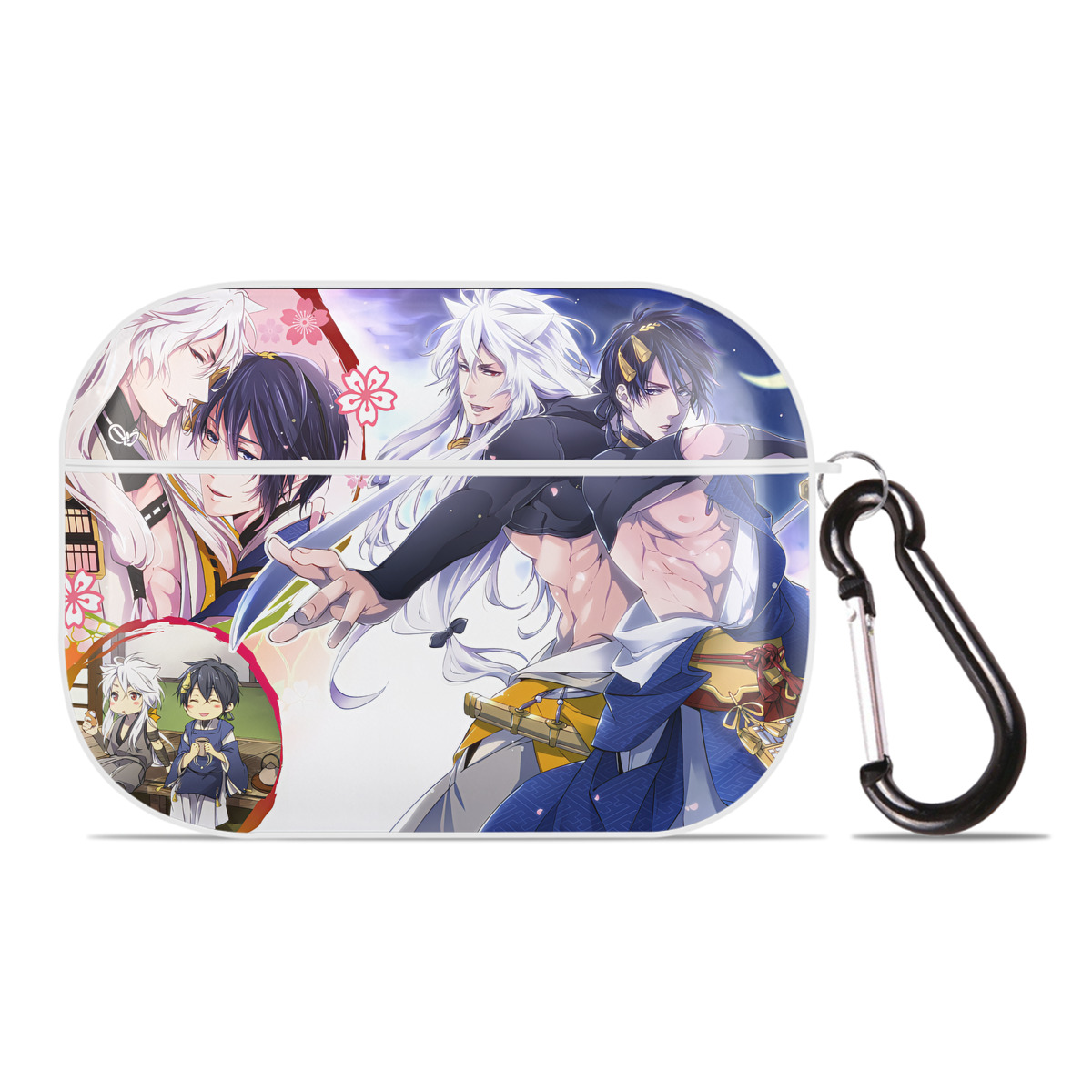 （画像用） 刀剣乱舞 Touken Ranbu 【AirPods Pro用】ハードシェル保護ケース 耐衝撃・防指紋・カラビナ付き商品仕様