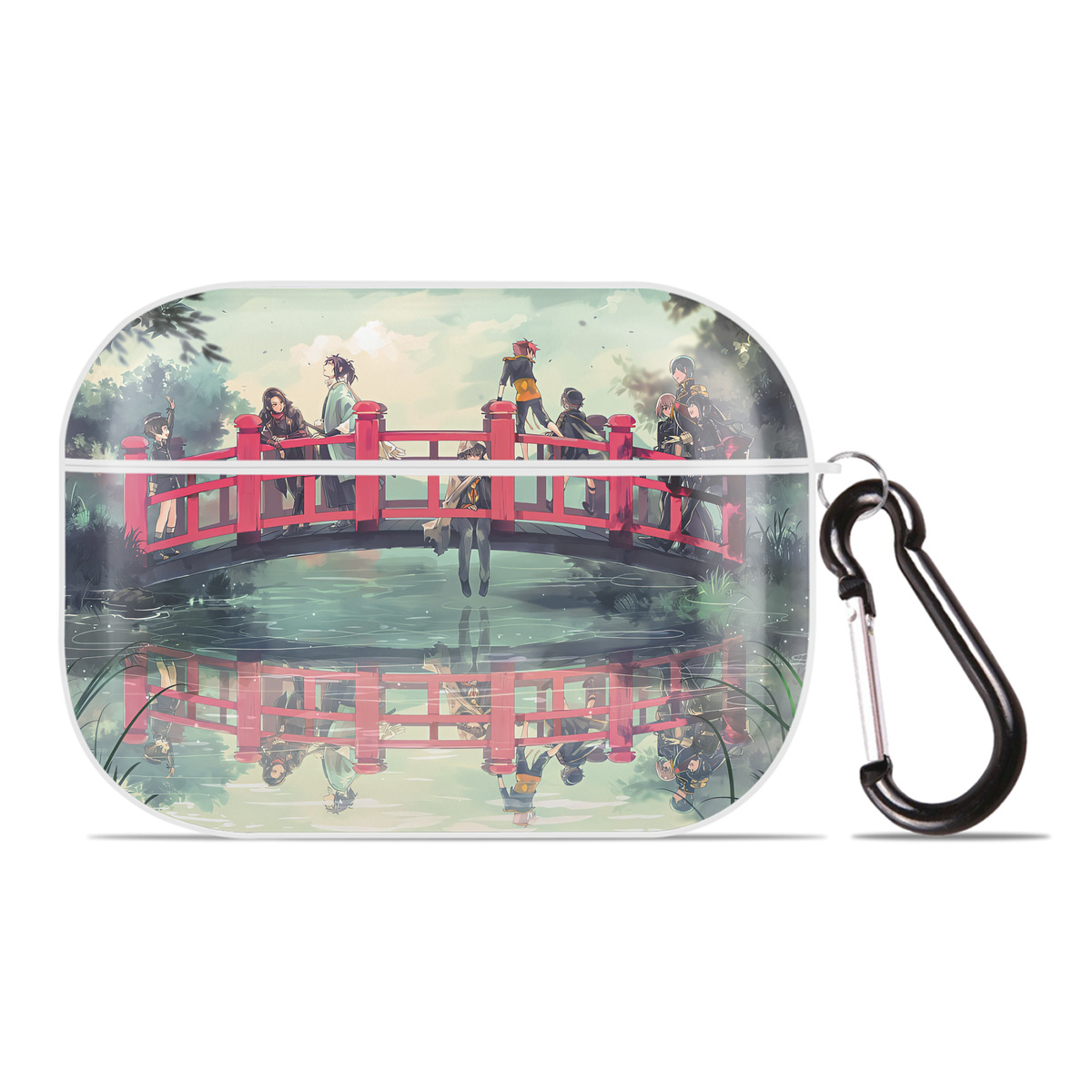 （画像用） 刀剣乱舞 Touken Ranbu 【AirPods Pro用】ハードシェル保護ケース 耐衝撃・防指紋・カラビナ付き商品仕様
