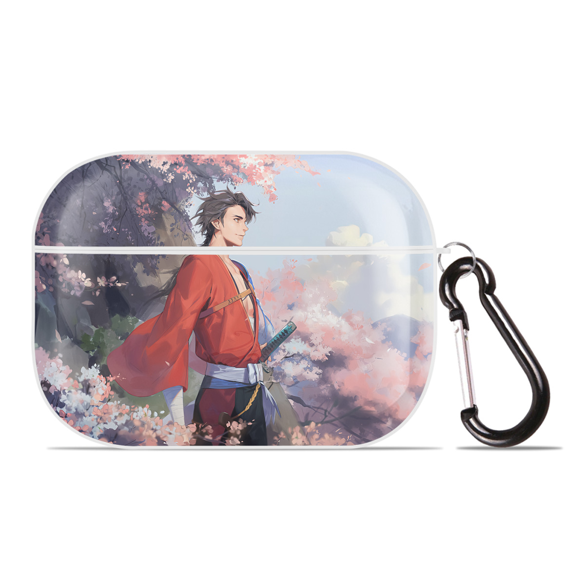 （画像用） 刀剣乱舞 Touken Ranbu 【AirPods Pro用】ハードシェル保護ケース 耐衝撃・防指紋・カラビナ付き商品仕様