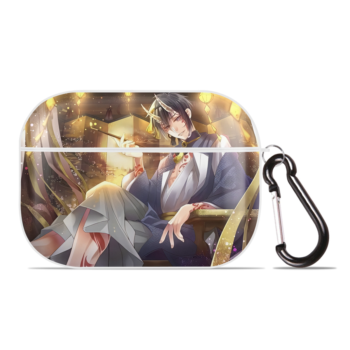 （画像用） 刀剣乱舞 Touken Ranbu 【AirPods Pro用】ハードシェル保護ケース 耐衝撃・防指紋・カラビナ付き商品仕様