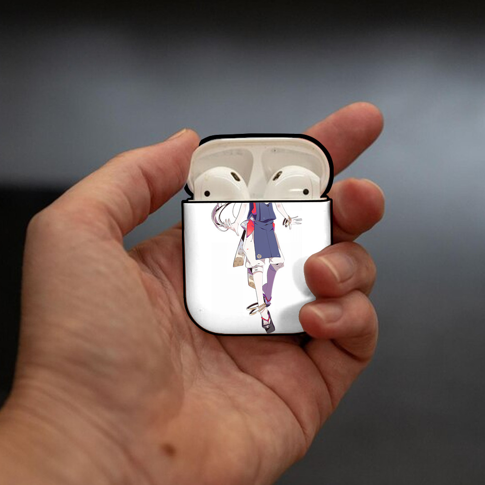 刀剣乱舞 Touken Ranbu AirPods 第2世代保護ケース ハードシェル ブラック 耐衝撃・防指紋・カラビナ付き