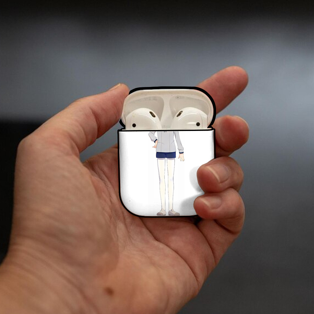 刀剣乱舞 Touken Ranbu AirPods 第2世代保護ケース ハードシェル ブラック 耐衝撃・防指紋・カラビナ付き