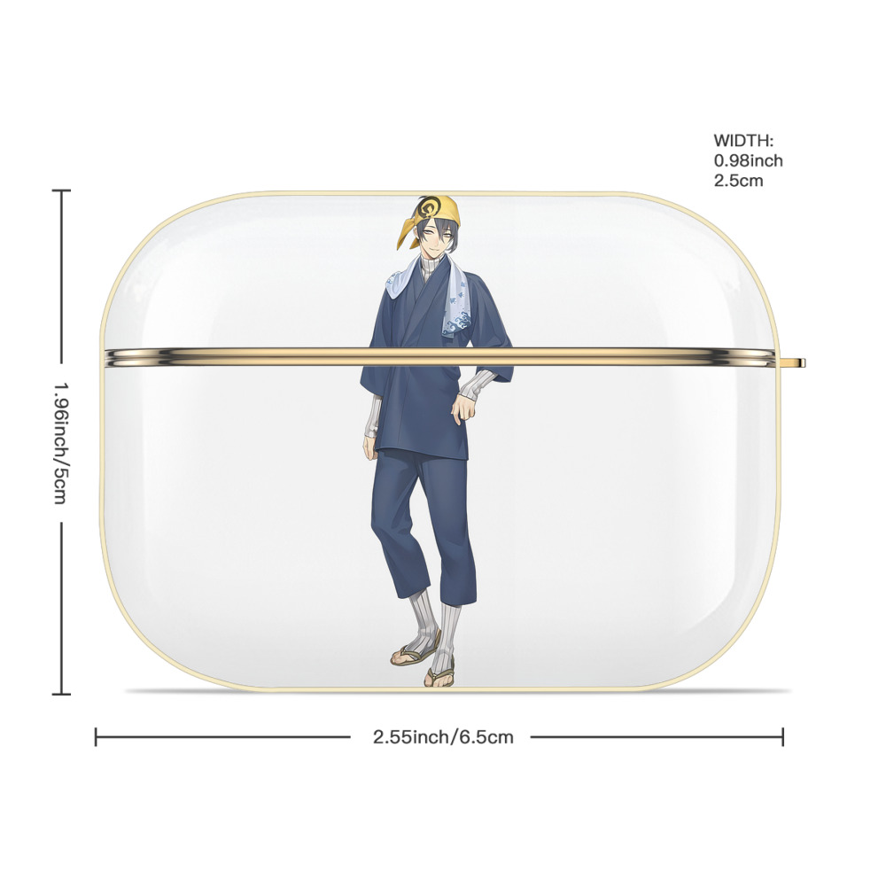 刀剣乱舞 Touken Ranbu 【AirPods Pro用】ハードシェル保護ケース｜耐衝撃・防指紋・カラビナ付き商品仕様