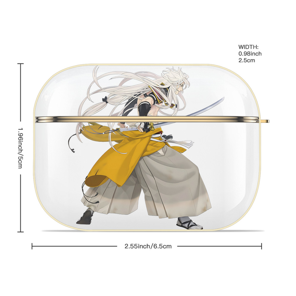 刀剣乱舞 Touken Ranbu 【AirPods Pro用】ハードシェル保護ケース｜耐衝撃・防指紋・カラビナ付き商品仕様
