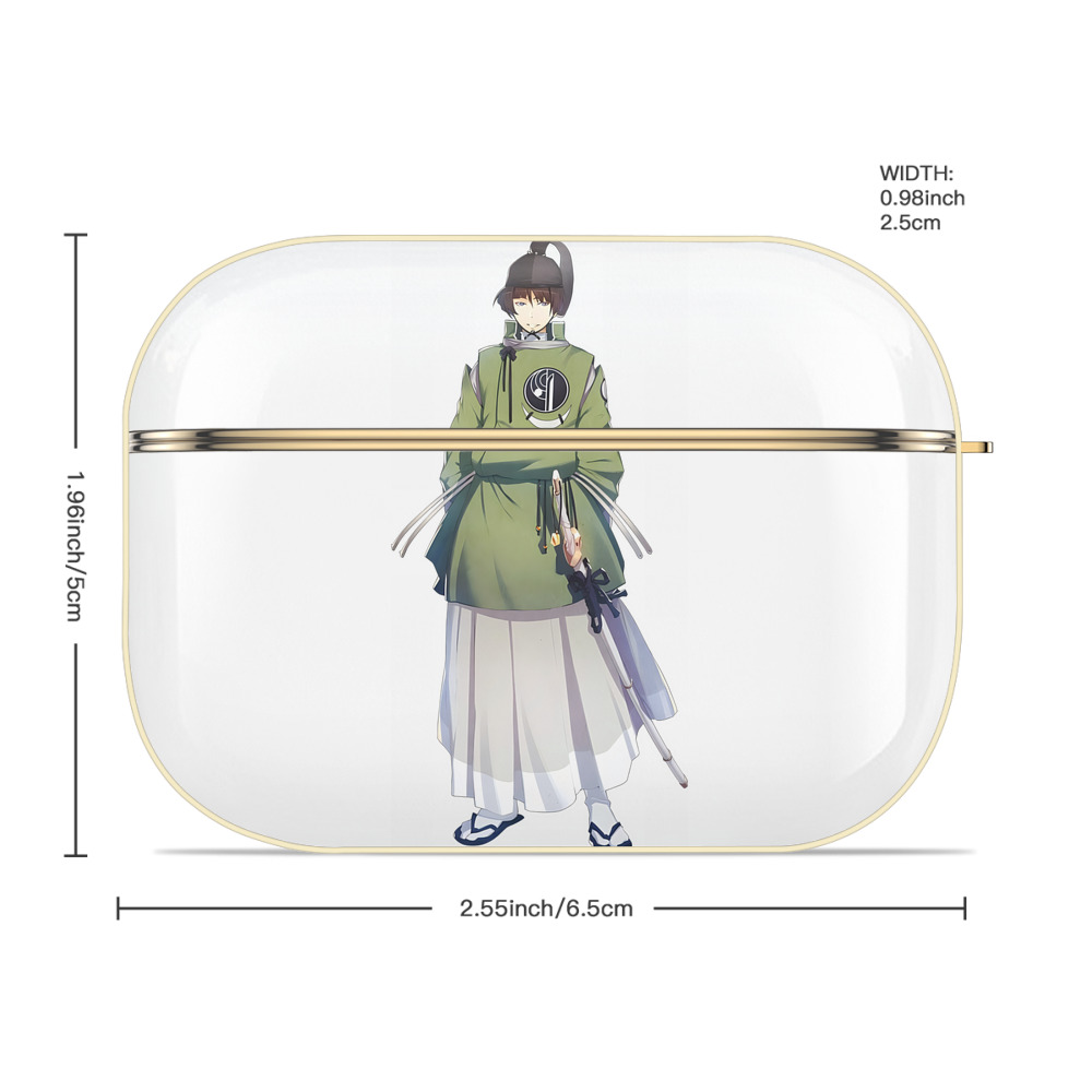 刀剣乱舞 Touken Ranbu 【AirPods Pro用】ハードシェル保護ケース｜耐衝撃・防指紋・カラビナ付き商品仕様