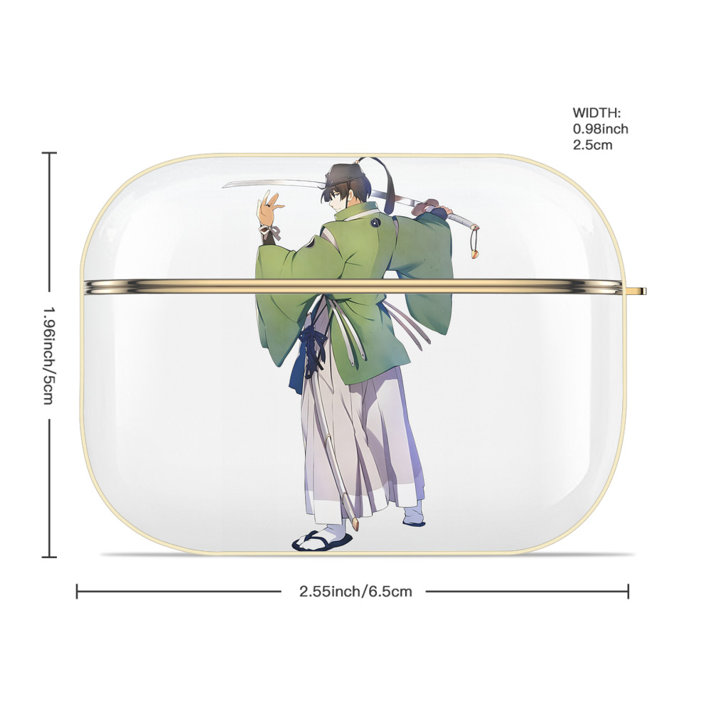 刀剣乱舞 Touken Ranbu 【AirPods Pro用】ハードシェル保護ケース｜耐衝撃・防指紋・カラビナ付き商品仕様