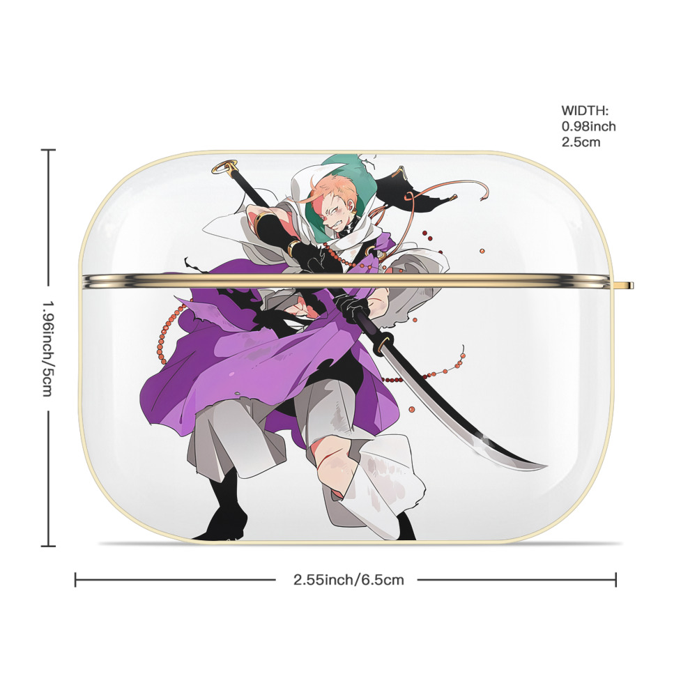 刀剣乱舞 Touken Ranbu 【AirPods Pro用】ハードシェル保護ケース｜耐衝撃・防指紋・カラビナ付き商品仕様