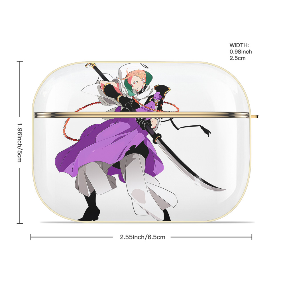 刀剣乱舞 Touken Ranbu 【AirPods Pro用】ハードシェル保護ケース｜耐衝撃・防指紋・カラビナ付き商品仕様