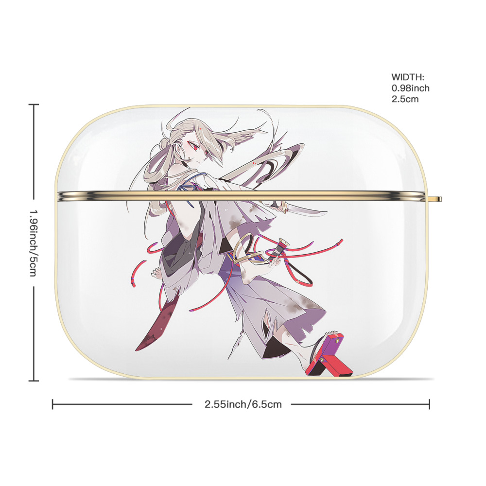 刀剣乱舞 Touken Ranbu 【AirPods Pro用】ハードシェル保護ケース｜耐衝撃・防指紋・カラビナ付き商品仕様