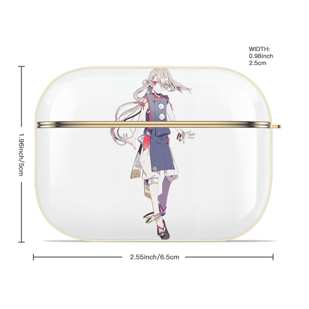 刀剣乱舞 Touken Ranbu 【AirPods Pro用】ハードシェル保護ケース｜耐衝撃・防指紋・カラビナ付き商品仕様