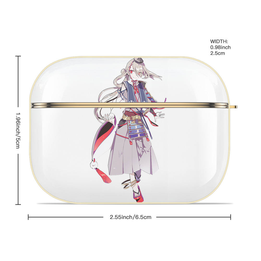 刀剣乱舞 Touken Ranbu 【AirPods Pro用】ハードシェル保護ケース｜耐衝撃・防指紋・カラビナ付き商品仕様