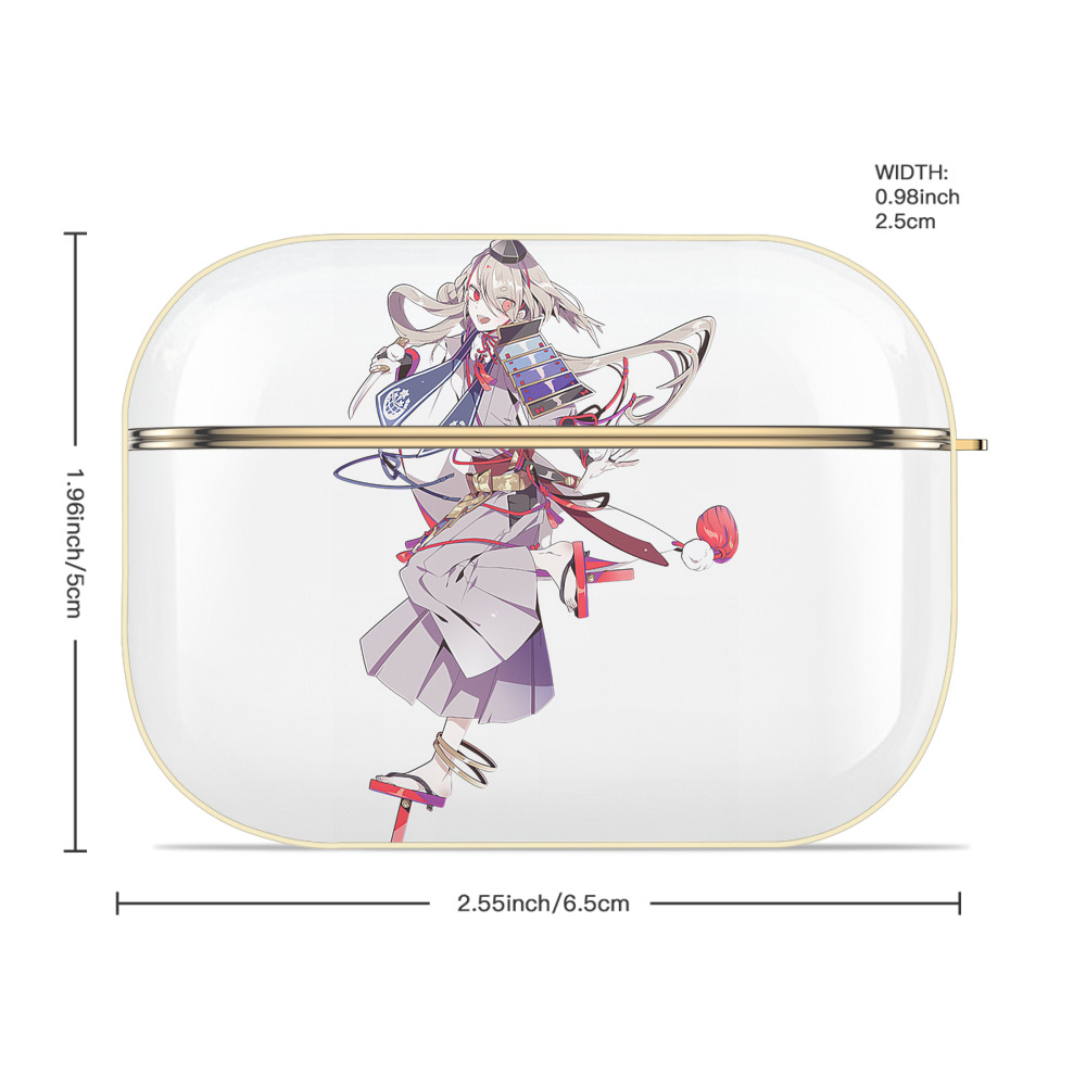 刀剣乱舞 Touken Ranbu 【AirPods Pro用】ハードシェル保護ケース｜耐衝撃・防指紋・カラビナ付き商品仕様