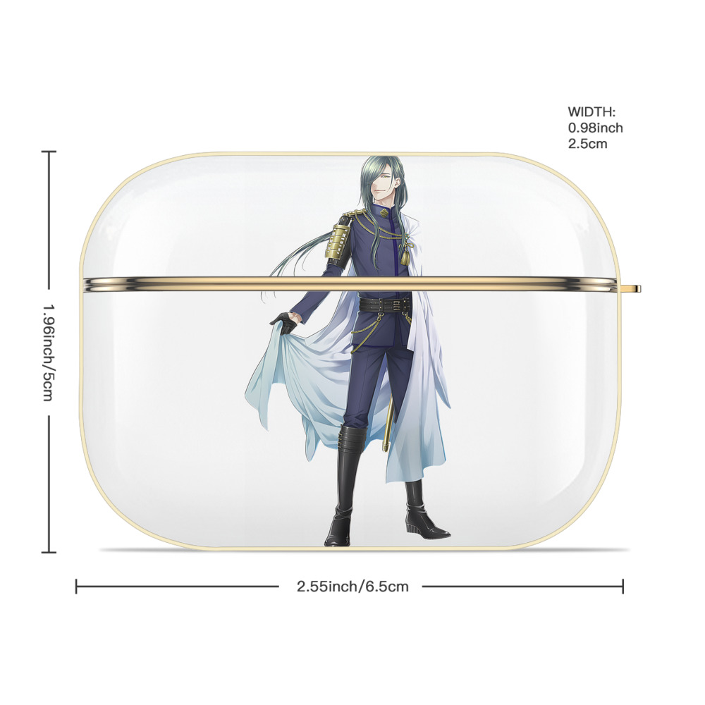 刀剣乱舞 Touken Ranbu 【AirPods Pro用】ハードシェル保護ケース｜耐衝撃・防指紋・カラビナ付き商品仕様