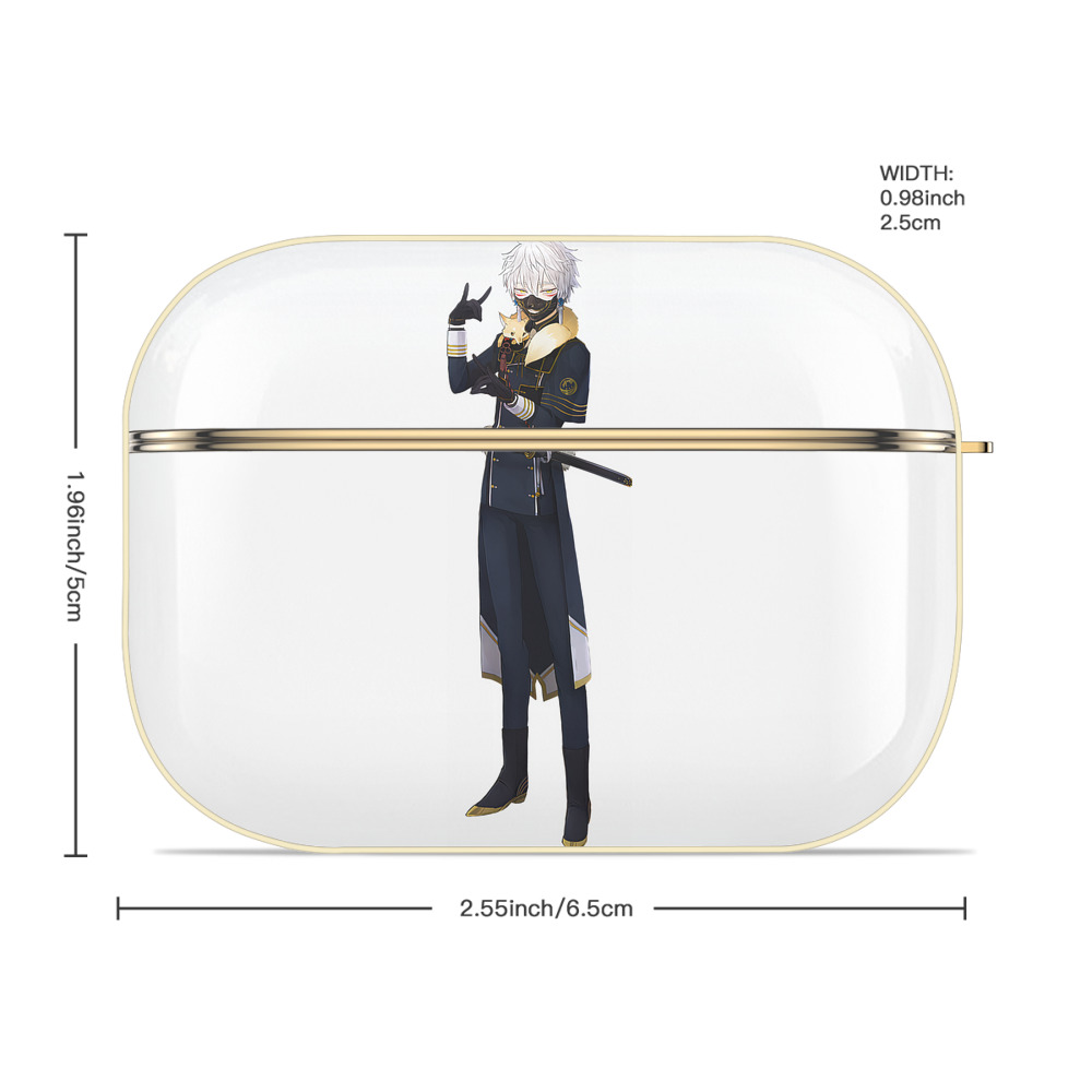 刀剣乱舞 Touken Ranbu 【AirPods Pro用】ハードシェル保護ケース｜耐衝撃・防指紋・カラビナ付き商品仕様