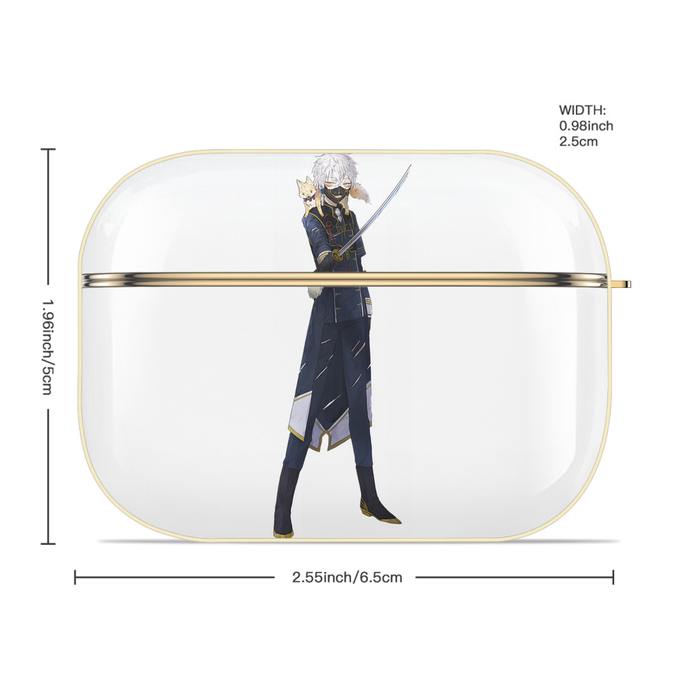 刀剣乱舞 Touken Ranbu 【AirPods Pro用】ハードシェル保護ケース｜耐衝撃・防指紋・カラビナ付き商品仕様