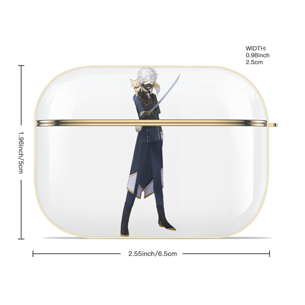 刀剣乱舞 Touken Ranbu 【AirPods Pro用】ハードシェル保護ケース｜耐衝撃・防指紋・カラビナ付き商品仕様